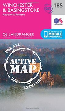 portada Winchester & Basingstoke, Andover & Romsey (OS Landranger Map)