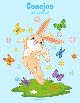 portada Conejos libro para colorear 1