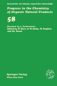 portada Fortschritte der Chemie organischer Naturstoffe / Progress in the Chemistry of Organic Natural Products: Volume 58