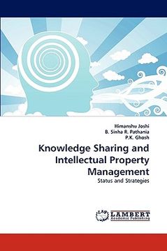 portada knowledge sharing and intellectual property management (en Inglés)