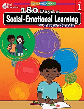 portada 180 Days of Social-Emotional Learning for First Grade (180 Days of Practice) (en Inglés)