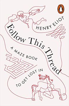 portada Follow This Thread: A Maze Book to get Lost in (in English)