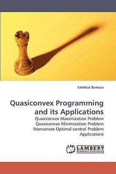 portada quasiconvex programming and its applications (en Inglés)