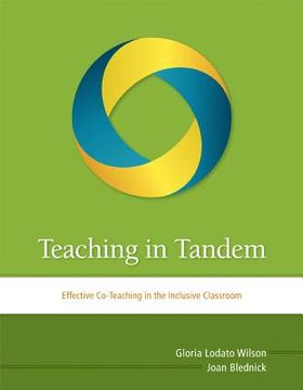 portada teaching in tandem: effective co-teaching in the inclusive classroom
