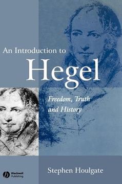 portada an introduction to hegel: freedom, truth and history (in English)