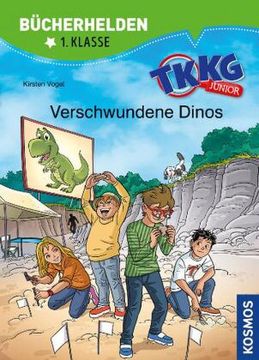 portada Tkkg Junior, Bücherhelden 1. Klasse, Verschwundene Dinos (en Alemán)