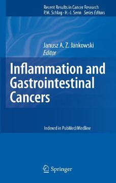 portada Inflammation and Gastrointestinal Cancers (Recent Results in Cancer Research, 185) (en Inglés)