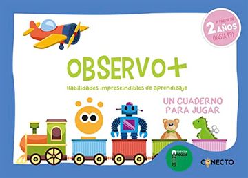 portada Observo+ Habilidades Imprescindibles de Aprendizaje (2 Años) (in Spanish)