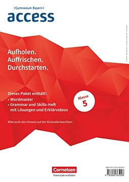 portada Access 5. Jahrgangsstufe. Bayern - Wordmaster und Grammar and Skills (im Paket) (in German)