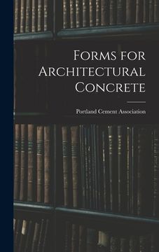 portada Forms for Architectural Concrete (en Inglés)