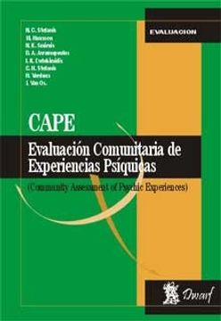 portada Cape. Evaluacion Comunitaria De Experienciaspsiquicas (commnunuty assessment of psychic