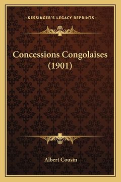 portada Concessions Congolaises (1901) (in French)