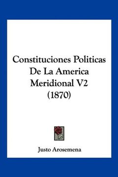 portada Constituciones Politicas de la America Meridional v2 (1870)