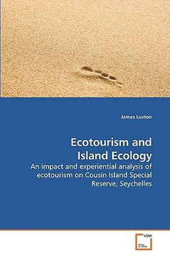 portada ecotourism and island ecology (en Inglés)