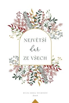 portada Největsí dar ze vsech: A Love God Greatly Czech Bible Study Journal