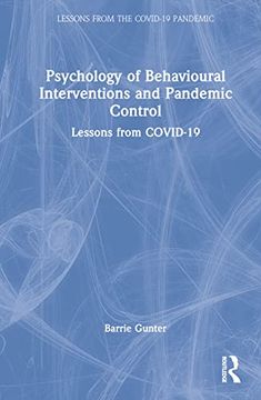 portada Psychology of Behavioural Interventions and Pandemic Control (Lessons From the Covid-19 Pandemic) (en Inglés)