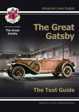 portada a level english text guide - the great gatsby (en Inglés)