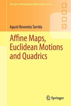 portada affine maps, euclidean motions and quadrics