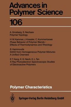 portada Polymer Characteristics (en Inglés)