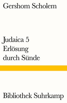 portada Judaica v: Erlösung Durch Sünde (in German)
