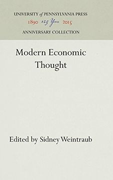 portada Modern Economic Thought (en Inglés)