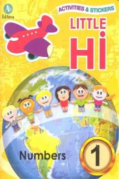 portada Activities & Stickers. Little Hi! Numbers 1 (in English)