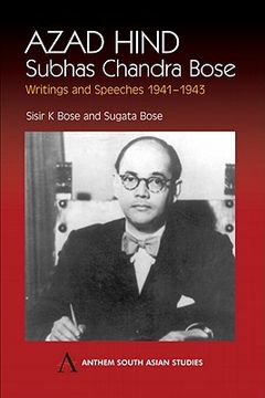 portada azad hind: subhas chandra bose, writing and speeches 1941-1943 (in English)