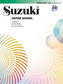 portada Suzuki Guitar School Volume 1 Revised Édition Guitar Book/CD +CD (Suzuki Guitar School (Paperback)) (in English)