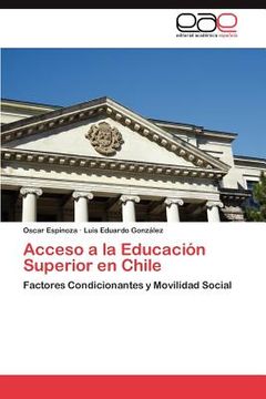 portada acceso a la educaci n superior en chile (en Inglés)