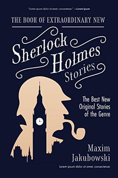 portada The Book of Extraordinary new Sherlock Holmes Stories: The Best new Original Stores of the Genre (Detective Mystery Book, Gift for Crime Lovers)