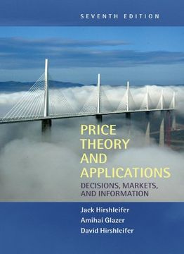 portada Price Theory and Applications 7th Edition Paperback: Decisions, Markets, and Information (en Inglés)