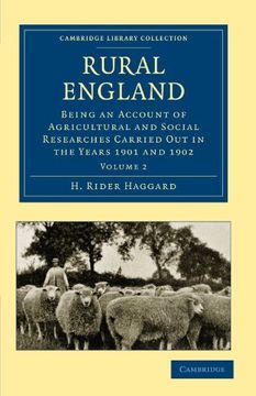 portada Rural England 2 Volume Set: Rural England - Volume 2 (Cambridge Library Collection - British and Irish History, 19Th Century) (in English)