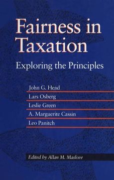 portada Fairness in Taxation: Exploring the Principles (Heritage) (en Inglés)