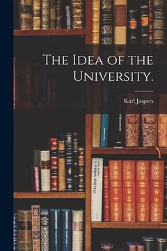 portada The Idea of the University. (en Inglés)