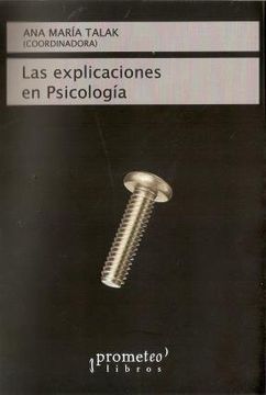 portada Las Explicaciones en Psicología (in Spanish)