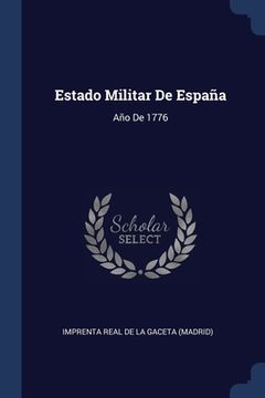 portada Estado Militar De España: Año De 1776
