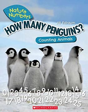 portada How Many Penguins? Counting Animals (Nature Numbers) (en Inglés)