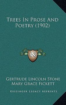 portada trees in prose and poetry (1902) (en Inglés)