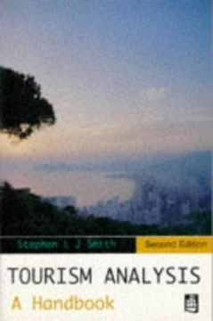 portada tourism analysis: a handbook (en Inglés)