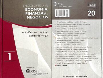 portada ENCICLOPEDIA DE ECONOMÍA Y NEGOCIOS 20 VOL.