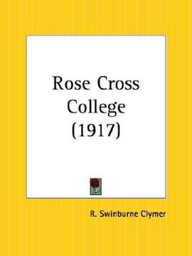 portada rose cross college (en Inglés)