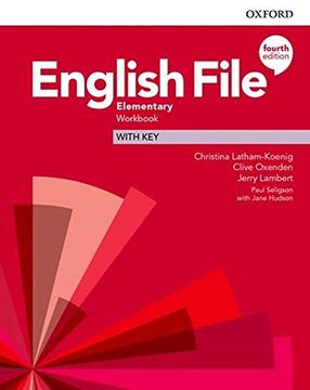 portada English File: Elementary: Workbook With key (en Inglés)