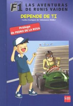 portada cuentos de formula uno.depende de ti.(las aventuras de runis (in Spanish)