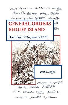 portada general orders, rhode island: december 1776-january 1778 (en Inglés)