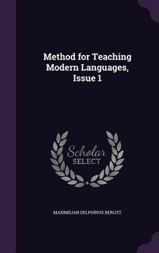 portada Method for Teaching Modern Languages, Issue 1 (en Inglés)