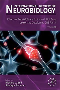 portada Effects of Peri-Adolescent Licit and Illicit Drug use on the Developing Cns: Part ii (Volume 161) (International Review of Neurobiology, Volume 161) 