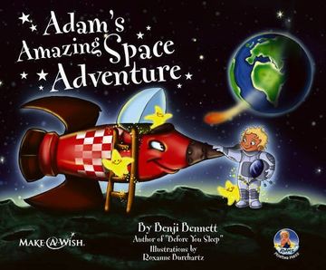 portada Adams Amazing Space Adventure (adams Adventure Book No 2) (en Inglés)
