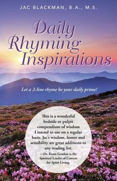 portada Daily Rhyming Inspirations: Let a 2-Line Rhyme Be Your Daily Prime! (en Inglés)