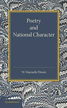 portada Poetry and National Character: The Leslie Stephen Lecture, 1915 (en Inglés)