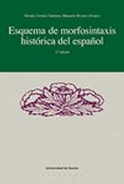 portada Esquema de morfosintaxis histórica del español (Letras)